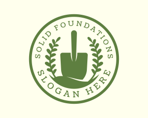 Shovel Plant Leaves logo