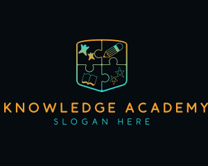 School Learning Academy logo design