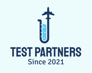 Airplane Test Tube logo