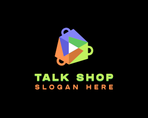 Ecommerce Shopping App logo design