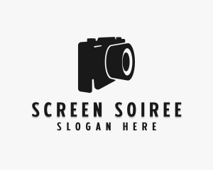 Multimedia DSLR Camera logo design