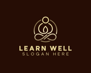 Yoga Wellness Relaxation logo design