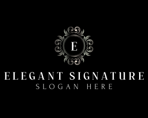 Elegant Antique Ornament logo design