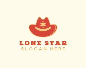 Sheriff Cowboy Hat logo design