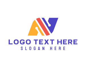 Generic Commercial Letter N logo design