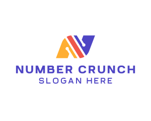 Generic Commercial Letter N logo design