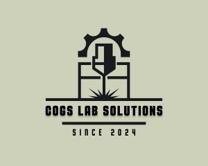 Laser Fabrication Machinery logo design