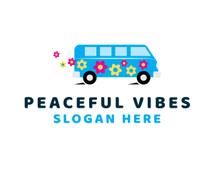 Flower Hippie Van logo