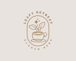 Herbal Tea Cup logo design