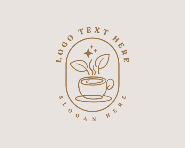 Herbal Tea Cup logo