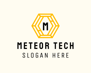 Startup Hexagon Business logo design