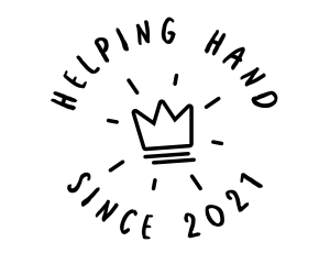 Hand Drawn Crown logo design