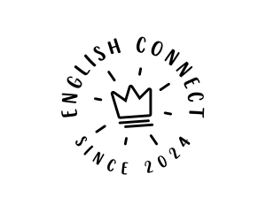 Hand Drawn Crown logo design