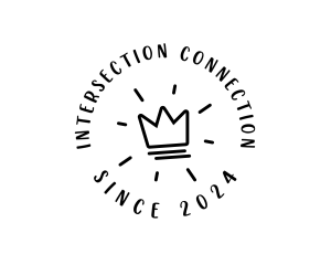 Hand Drawn Crown logo design