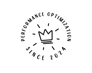 Hand Drawn Crown logo design