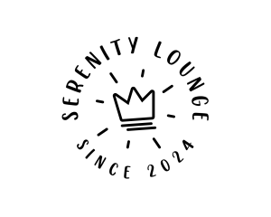 Hand Drawn Crown logo design