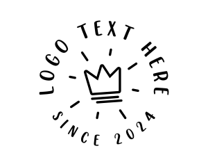 Hand Drawn Crown Logo