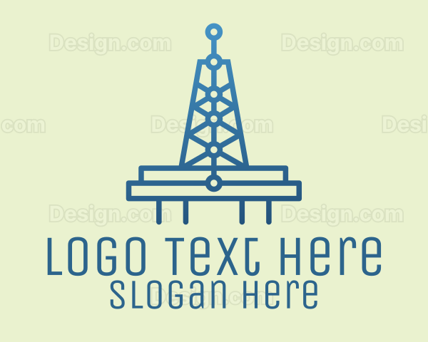 Blue Signal Tower Logo