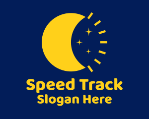 Starry Moon Time Logo