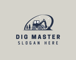 Builder Excavator Machine logo