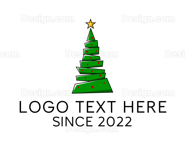 Christmas Tree Decoration Logo