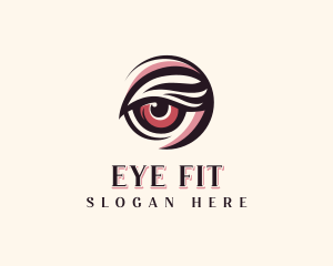 Zoo Wildlife Eye logo design