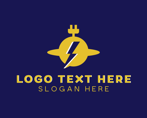 Electric Flash Energy Plug   logo