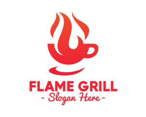 Red Flaming Cup logo