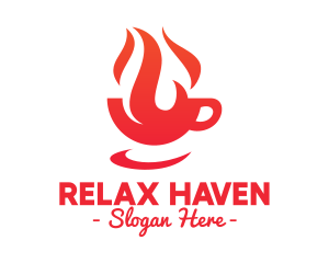 Red Flaming Cup logo