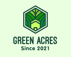 Agricultural Farm House logo design