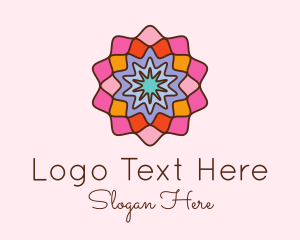 Floral Mosaic Centerpiece  logo