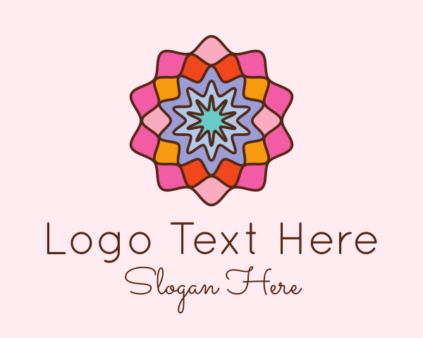 Floral Mosaic Centerpiece  logo