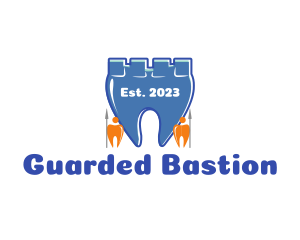 Teeth Castle Guards logo design