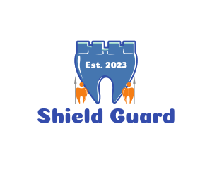 Teeth Castle Guards logo design