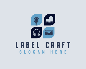 Music Recording Label logo design