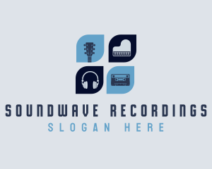 Music Recording Label logo design