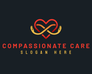 Infinite Heart Care logo design