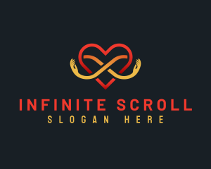 Infinite Heart Care logo design