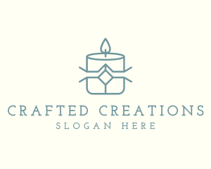 Candle Wax Decor logo design