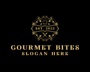 Gourmet Culinary Diner logo design