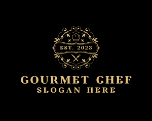 Gourmet Culinary Diner logo design