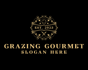 Gourmet Culinary Diner logo design