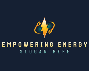 Electric Power Plug logo design