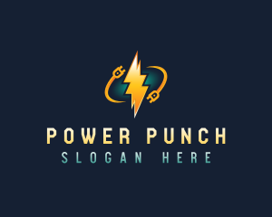 Electric Power Plug logo design