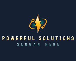 Electric Power Plug logo design