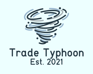 Tornado Typhoon Weather logo