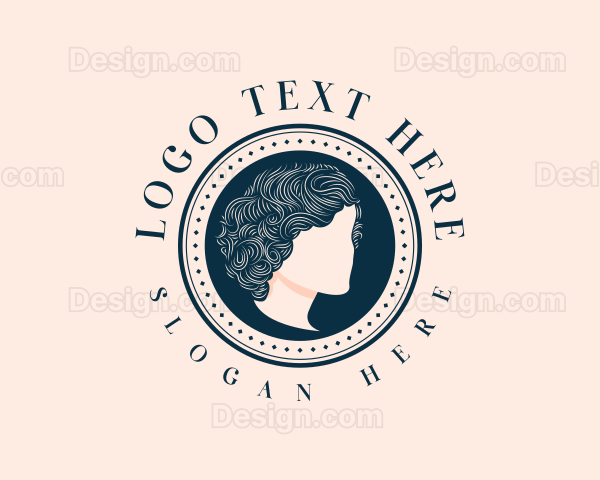 Beauty Hair Woman Logo