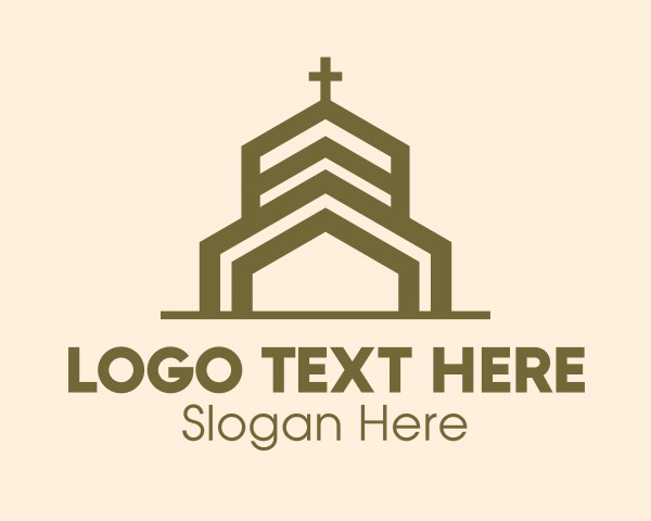 Sunday Mass logo example 1