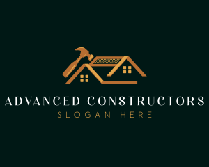 Luxury Roof Repair logo design