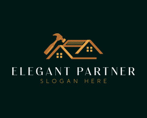 Luxury Roof Repair logo design